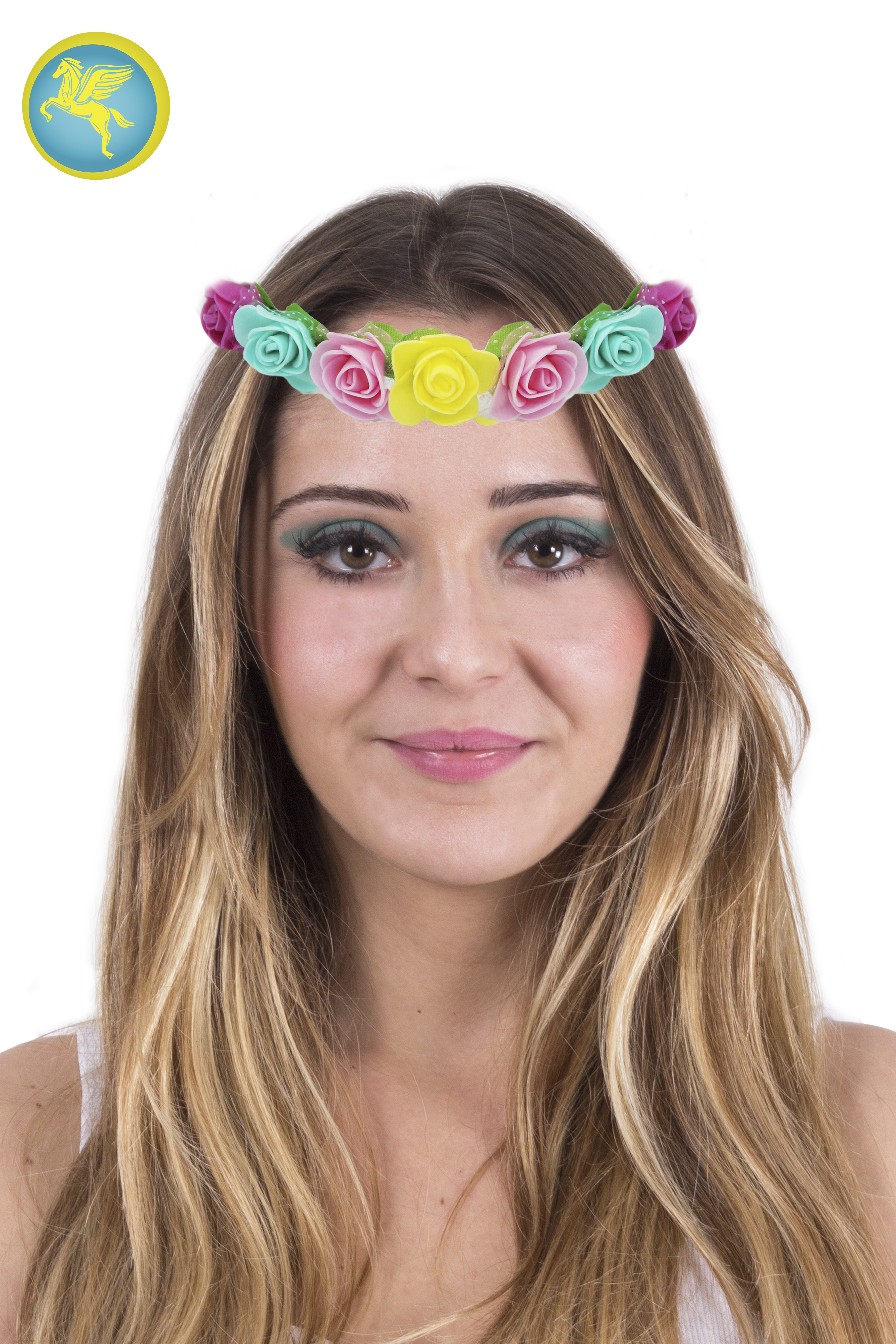 GHIRLANDA DI ROSE PER DAMIGELLE